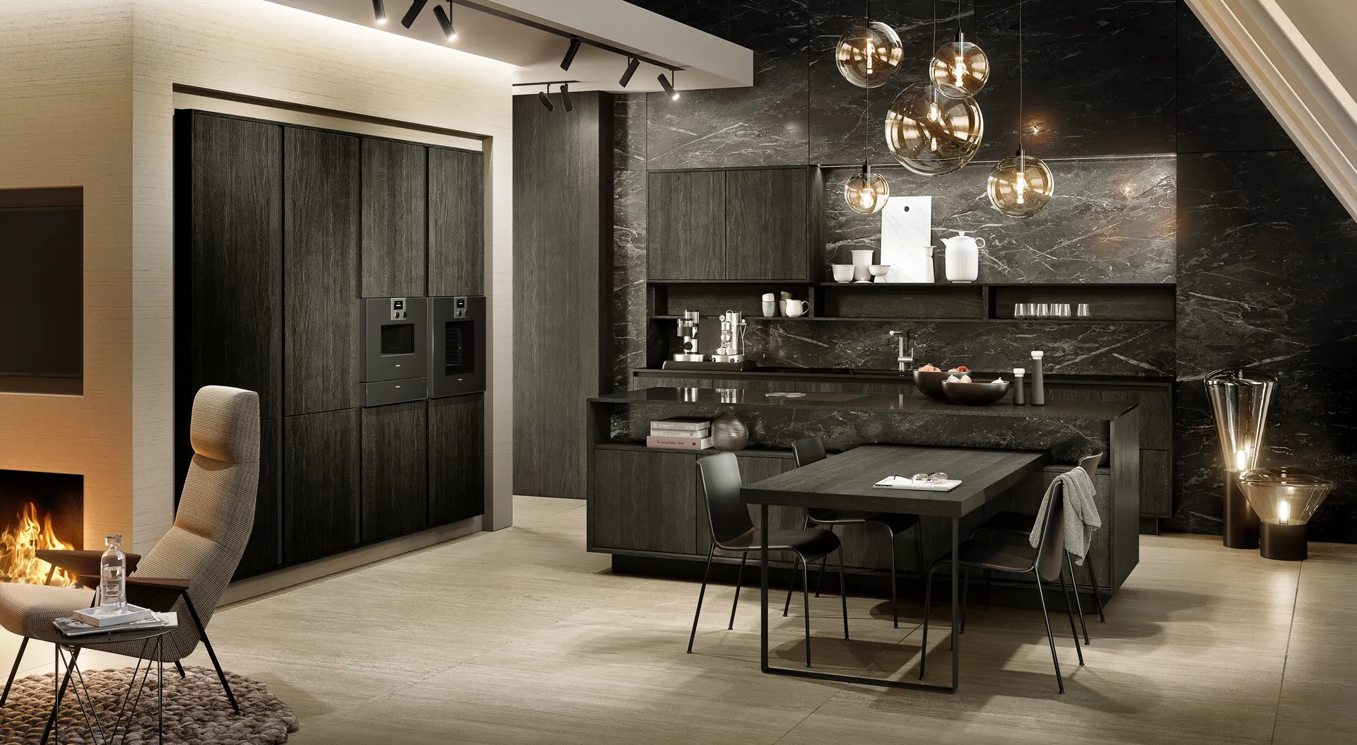 SieMatic Holzmaterialien