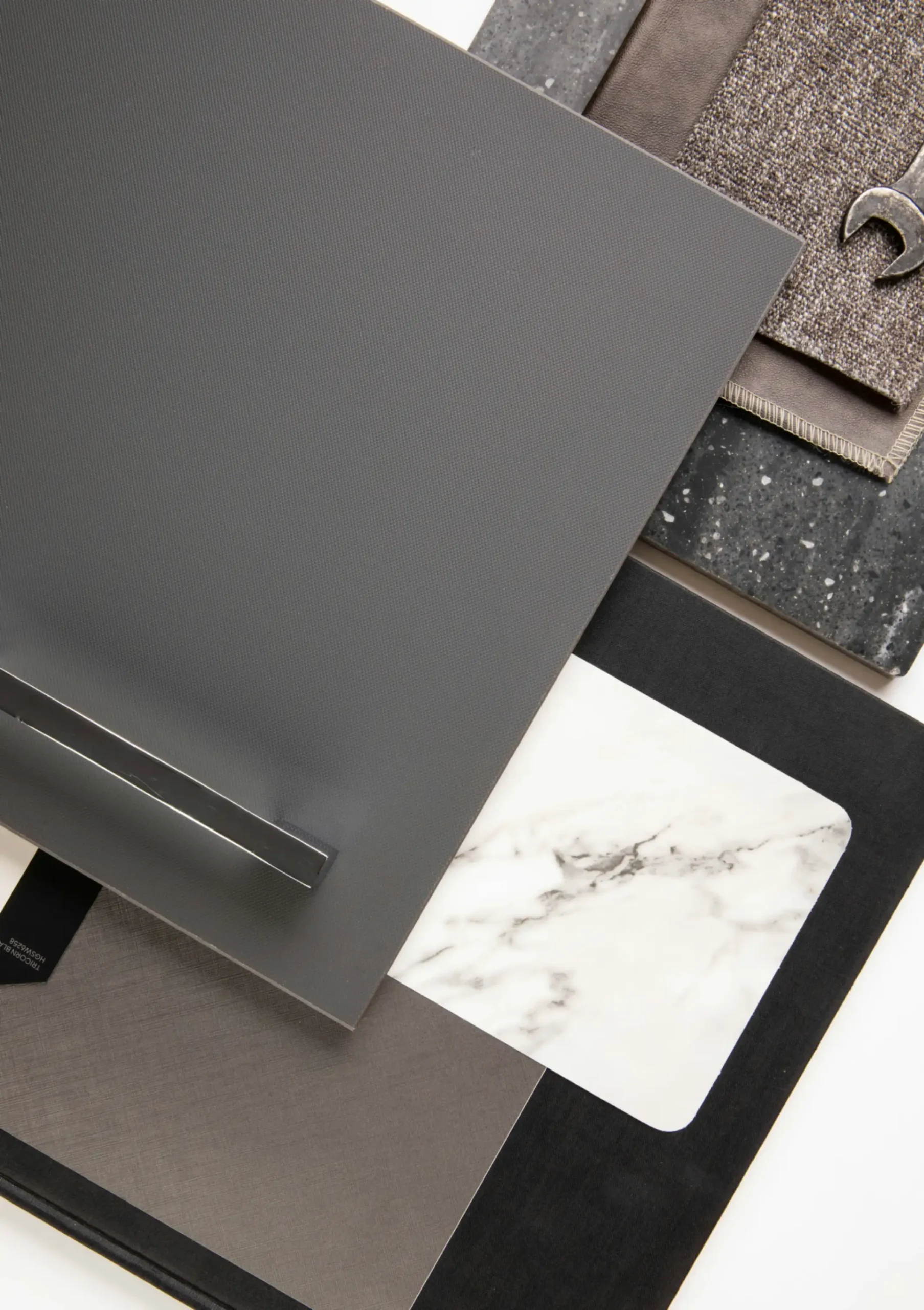Detail einer Küchenoberfläche und Materialstruktur